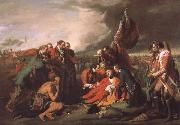Benjamin West Tod des General Wolfe in der Schacht von  Quebec oil painting reproduction